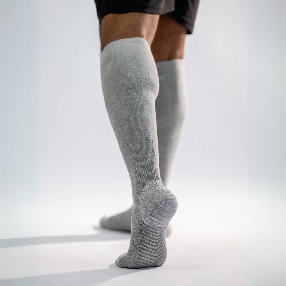 Premium Bamboo Compression Socks with Grip